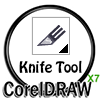 knife tool corel draw